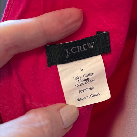 J. Crew Pink V-Neck Sleeveless Midi Dress - Picture 5 of 5